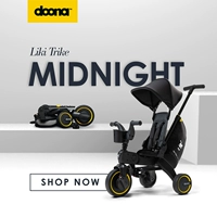 Doona, детская трехколесная коляска, складной велосипед для выхода на улицу