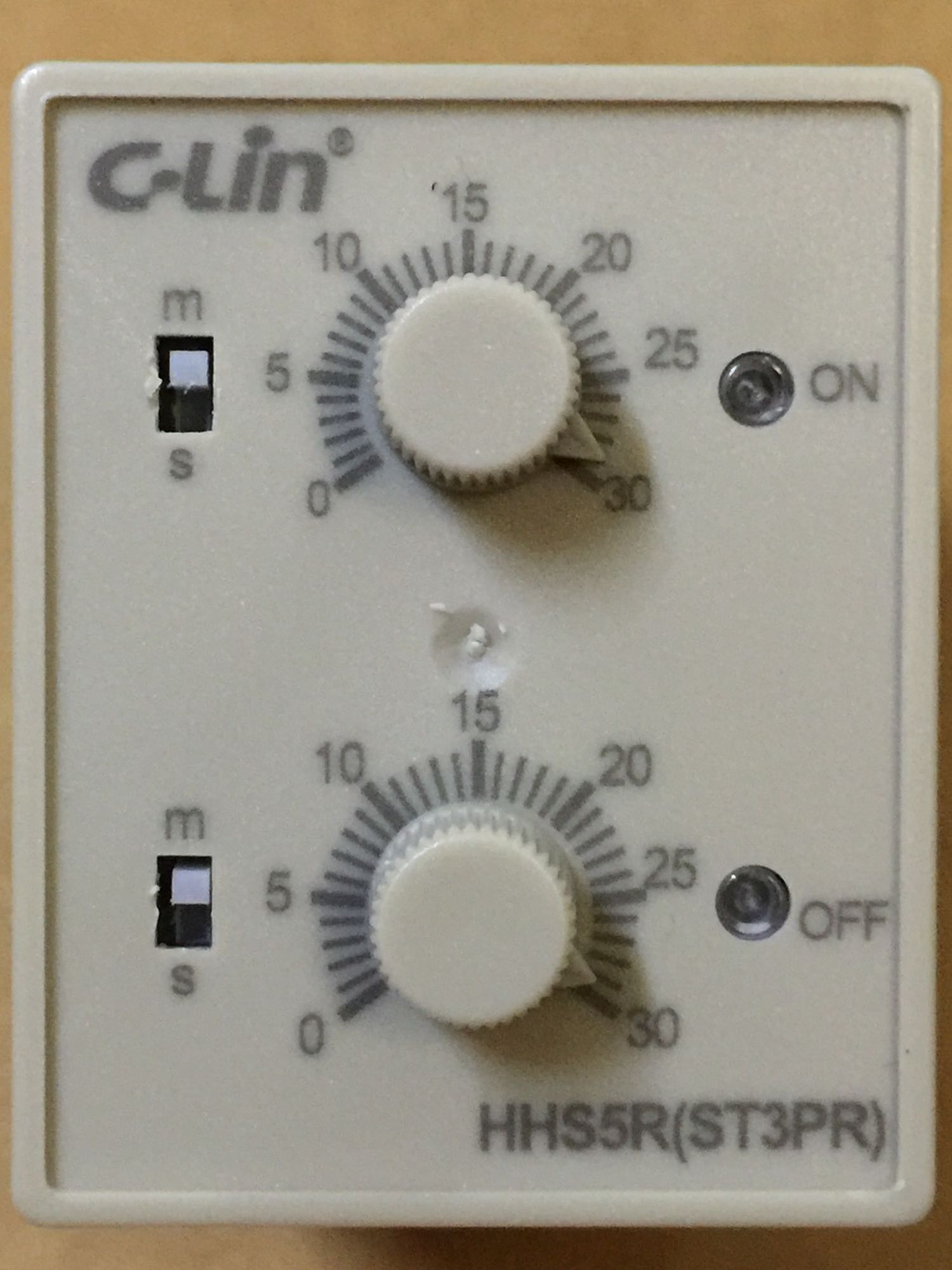 C-Lin Hingling time relay HHS5R (ST3PR) 30s 30m AC110V 220V Cycle time-lapse-Taobao