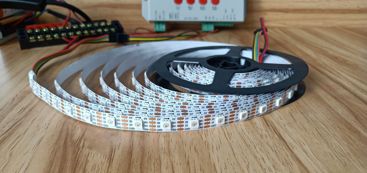 SMD5050 RGB Double SPI WS2813 Digital Led Strips