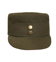 Film and TV props Armed Forces Combat Cat Macaku Fabric Armed Forces Officers Hat