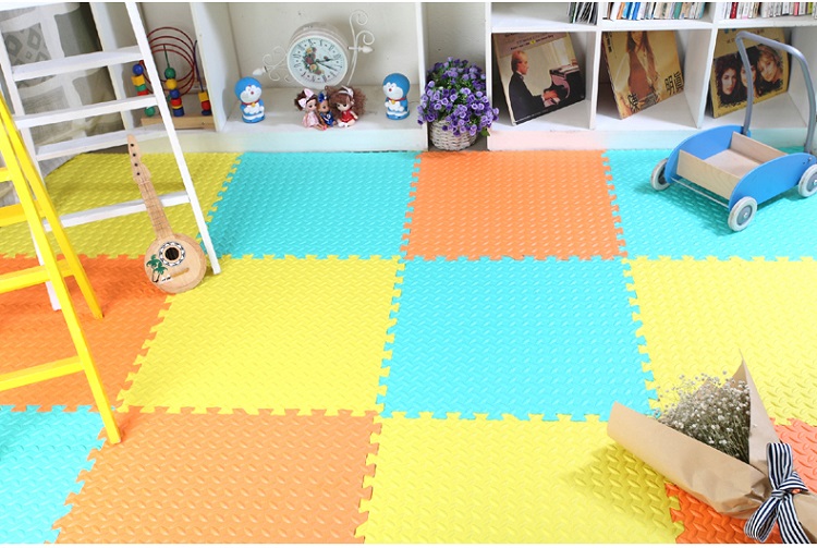 Bọt sàn mat phòng ngủ phòng khách câu đố dày 3cm xốp khâu sàn mat lớn chiếu 60 60 thảm bò thảm xốp lót sàn 60x60 giá rẻ
