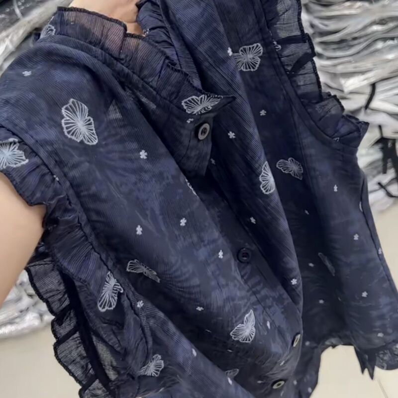 2025 Summer New Fashion Casual Sleeveless Shirt Korean Style Slimming Top Stylish Unique Blouse Trendy Vest 2025 Summer New Fashion Casual Sleeveless Shirt Korean Style Slimming Top Stylish Unique Blouse Trendy Vest