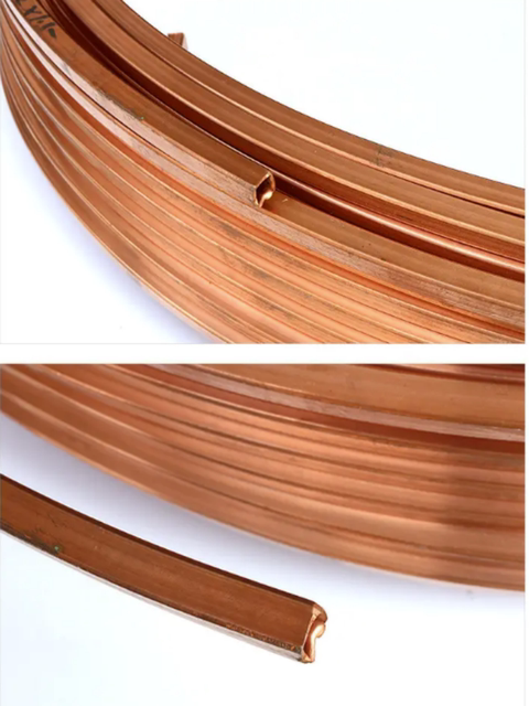 T2 Copper Square Tube, Copper Rectangular Tube, Square Copper Pipe, Pure Copper Square Tube 6/8/10/12/15/20/25