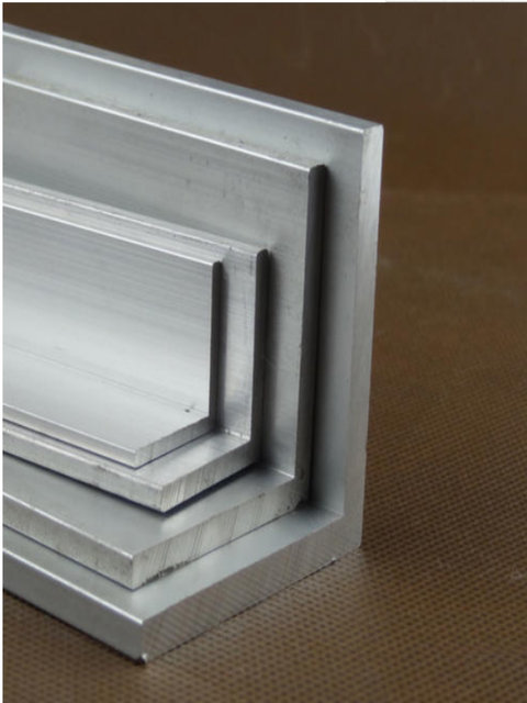 Direct Sale of Equal-Length and Unequal-Length Triangular Aluminum Profiles, Right-Angle Aluminum Alloy Corner Strips, L-Shaped Aluminum Strips, 90-Degree Right-Angle Aluminum
