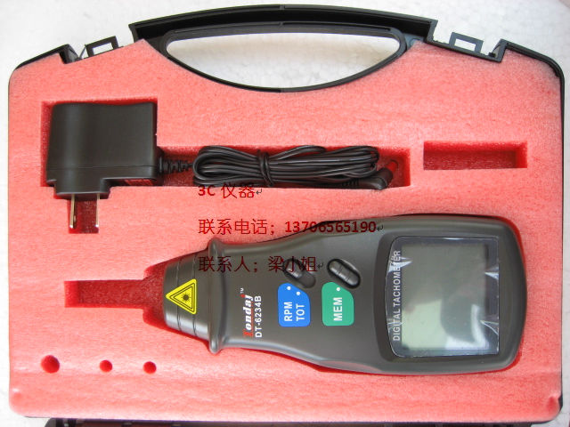 *jindaotong*DT6234B Photoelectric Tachometer Photoelectric Tachometer Dt-6234B