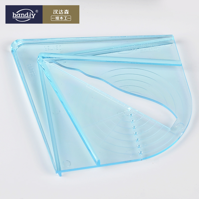 handiy Handason centering gauge Multi-function thickening centering gauge Round material square material find center