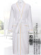 Hotel pure cotton bathrobe absorbent quick-drying towel material for men and women's yukata four seasons beauty salon long style large size sleeping gown