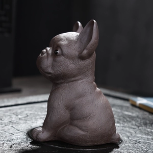 Бутик Zisha Tea Pet Bull Dog Wongcai Tea Set Creative Creative и Swing Tea Tea Tea Drive