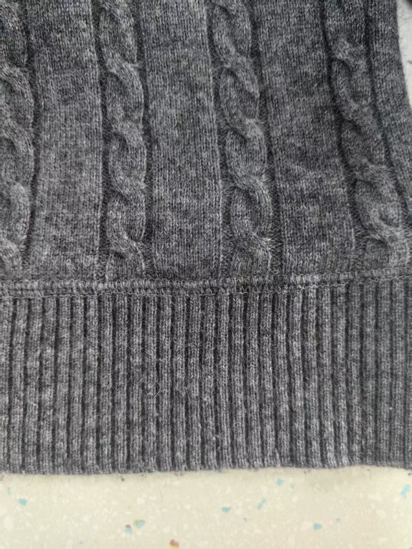 Sweater Length Modification, Woolen Sweater Sleeves Shortened, Length Modification