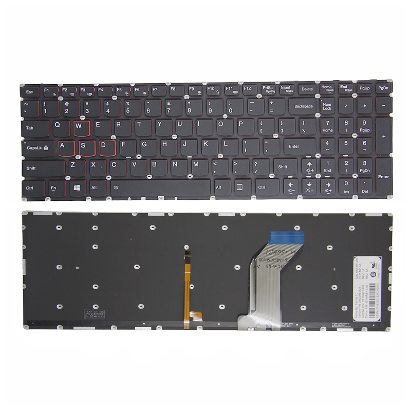 Suitable for Lenovo Y700-15 Rescuer15Isk Y50P Y50-70/80 U530 Y70-70 Keyboard