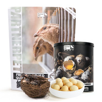 Patnoll Pet Quil Freeze Dry Quil Egg Yellow Freeze Dry Cat Snacking Cat Freeze Dry