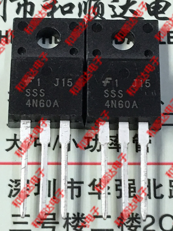 SSS4N60A new original spot TO-220F 600V 4A physical shooting can be taken directly