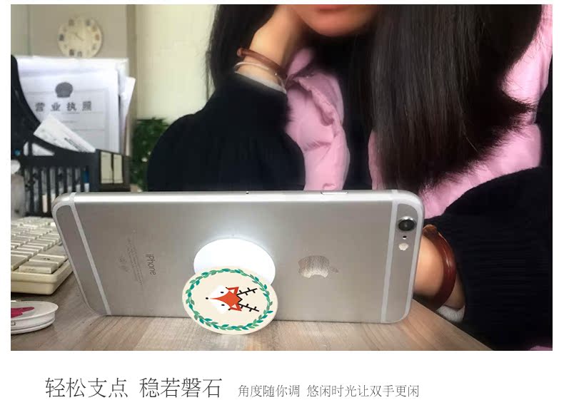 Phụ kiện kỹ thuật số điện thoại di động khung xe ô tô đa chức năng khung túi khí thiên văn iPhone khung điện thoại di động dán chống giá đỡ điện thoại mini