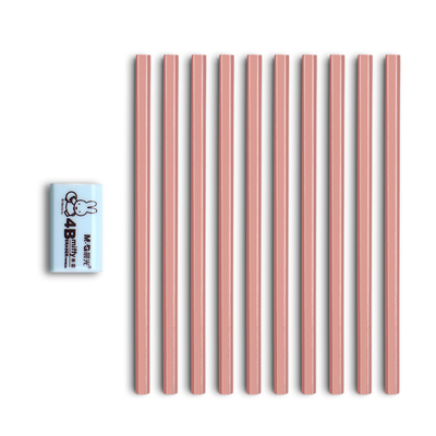 【晨光】橡皮1块+原木铅笔10支