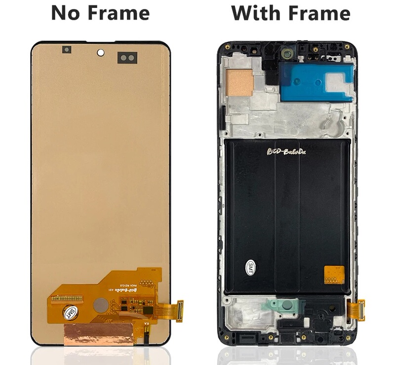 Suitable for Samsung A51 A515/A51 5g A516 Lcd Screen Assembly with Frame