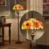 European living room Bedroom study Pastoral floor lamp Creative sunflower Bed lamp Bar cafe lamp