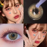 Новый коэффициент красоты продукта тщательно бросает размером 13,8 мм коричневый коричневый коричневый, естественно, бросает ai jingnian -год и бросает женскую k