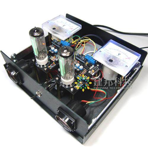 Music level indicator meter bridge 6E2 vacuum tube Cat eye VU strap voltage ammeter All aluminum main case