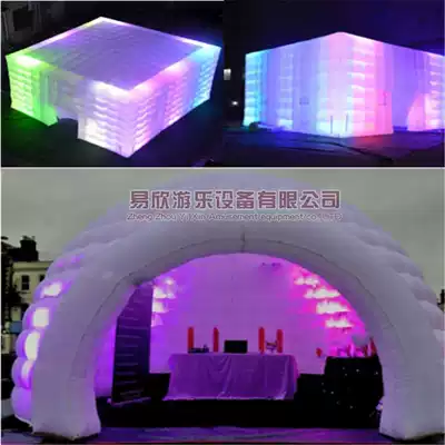 Outdoor inflatable Starry Sky tent shaking sound Net red bubble house B & B resort transparent house exhibition hotel yurt