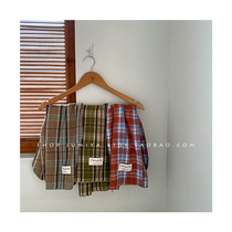 Korean ins childrens scarf autumn and winter boys and girls spring and autumn British style casual and versatile 1-8 years old warm scarf