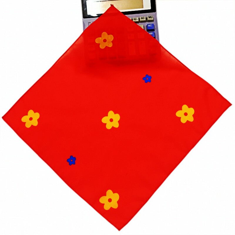 North Dance Chinese Dance Examination Class 2nd Class Semi-Squatting Dance Yarn Handkerchief Snowspinning Square Towel Silk Scarf National Dance Test Class Props-Taobao