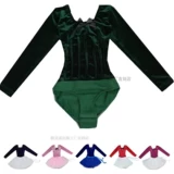 Детская бархатная спортивная одежда, комбинезон, хлопковая одежда для гимнастики