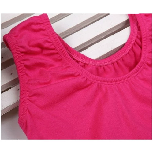 Детская гимнастическая спортивная одежда подходит для мужчин и женщин, хлопковый жилет без рукавов