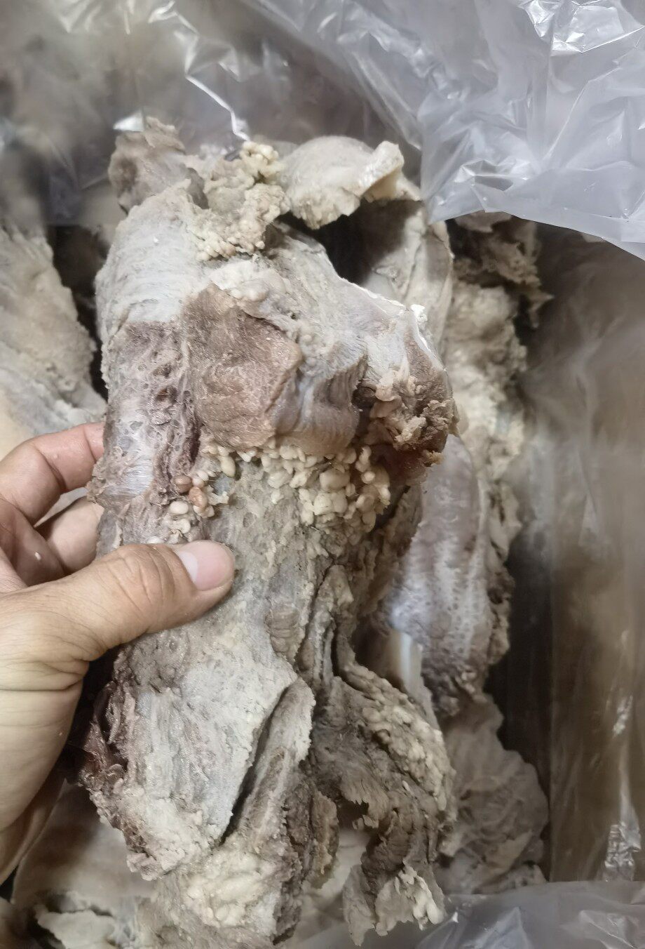 Dried water-cooked beef head meat, beef head belly without ice water, the meat yield is very high, ten catties - Taobao