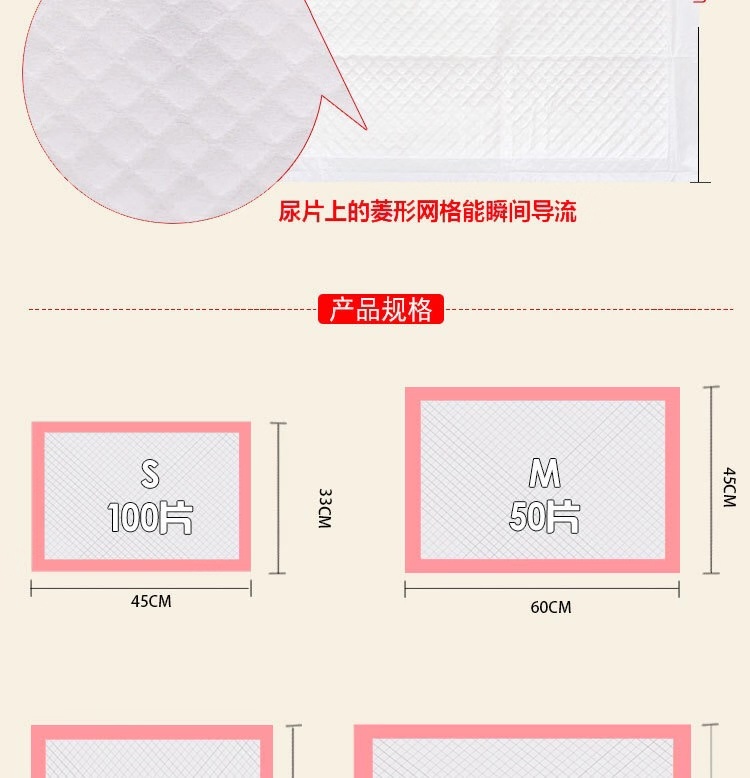 Dog pad dày khử mùi tã tã thú cưng thấm nước pad vệ sinh chó pad tã mèo thỏ nước tiểu pad - Cat / Dog Beauty & Cleaning Supplies 	găng tay chải lông cho thú cưng