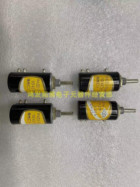 Qianjin Brand Wirewound Potentiometer 10 Turns Wxd3-13-2W 1K 2.2K 3.3K 4.7K 5.1K 10K