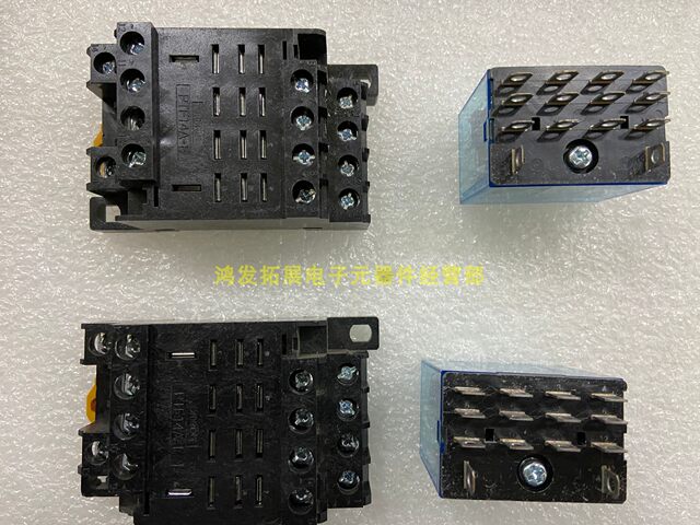 Omron Small Intermediate Relay Ly4N-J Ly4Nj Dc24V 12Vdc Coil 220V110V