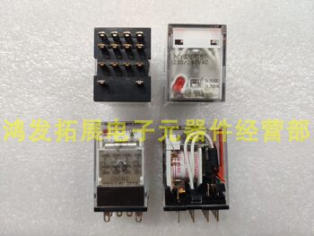 Genuine Omron Omron Small Intermediate Relay My4N-J My4N-Gs 220/240Vac My4Nj