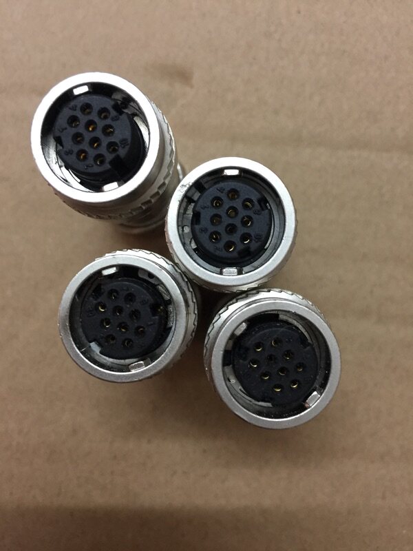 Domestic FANUC connector 10 core JN2DS10SL2-R straight encoder side joint JN2FS10SL2-R