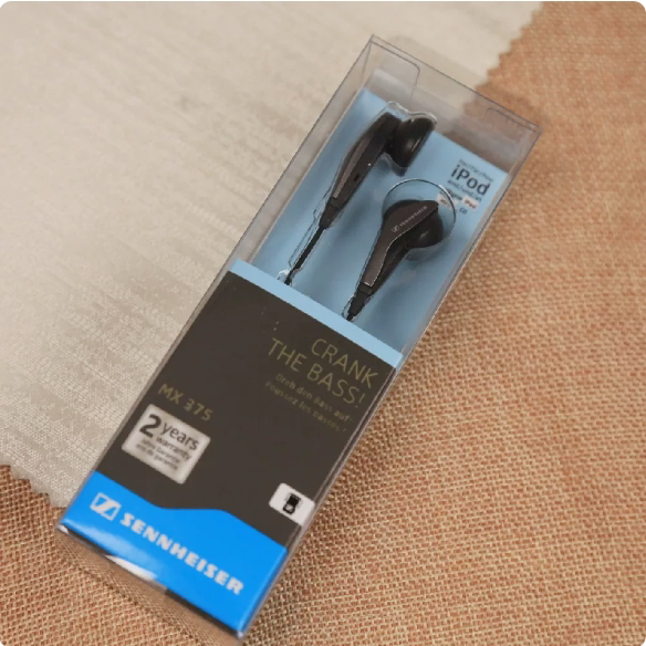 Sennheiser/Sennheiser Mx375 Wired Flat-Head Headphones with Heavy Bass, Audiophile Sound Quality, Original and Authentic Sennheiser/Sennheiser Mx375 Wired Flat-Head Headphones with Heavy Bass, Audiophile Sound Quality, Original and Authentic