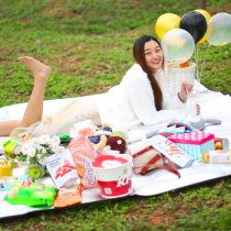 Moisture-proof mat folding mat outdoor camping camping tent mat field grass portable waterproof mat picnic mat