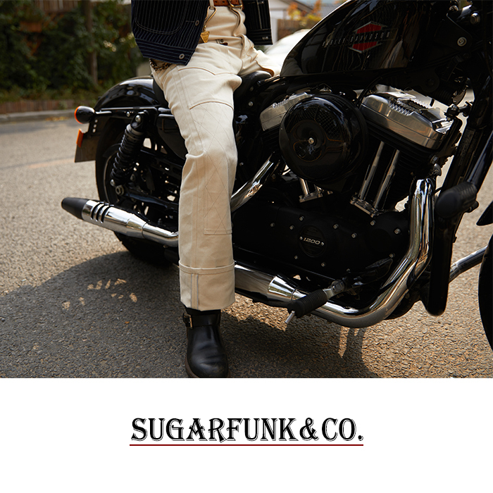 Sugarfunk 14.7oz Straight-Leg Raw Denim Jeans Biker Pants American Retro/Amejia Style Sugarfunk 14.7oz Straight-Leg Raw Denim Jeans Biker Pants American Retro/Amejia Style