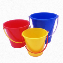 Childrens beach toys baby large toys with sand tool buckets bathing and playing toys fishing with sand plastic buckets