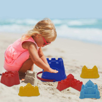 Childrens baby beach toy set big baby play sand play snow tools sand sand tools Castle model