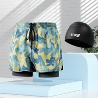 Синие штаны, плавательная шапочка