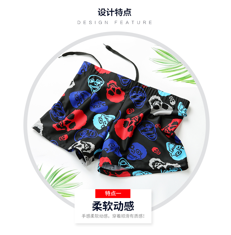 Đồ bơi nam Đồ lót góc khô nhanh thời trang quần bơi nam Quần bơi kích thước lớn Đồ bơi đồ bơi thiết bị bơi thủy triều đồ bơi trẻ em nam