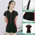 Áo tắm nữ 2018 mới bảo thủ che bụng là gầy gò học sinh thể thao cỡ lớn đồ bơi chuyên nghiệp mùa xuân nóng bỏng