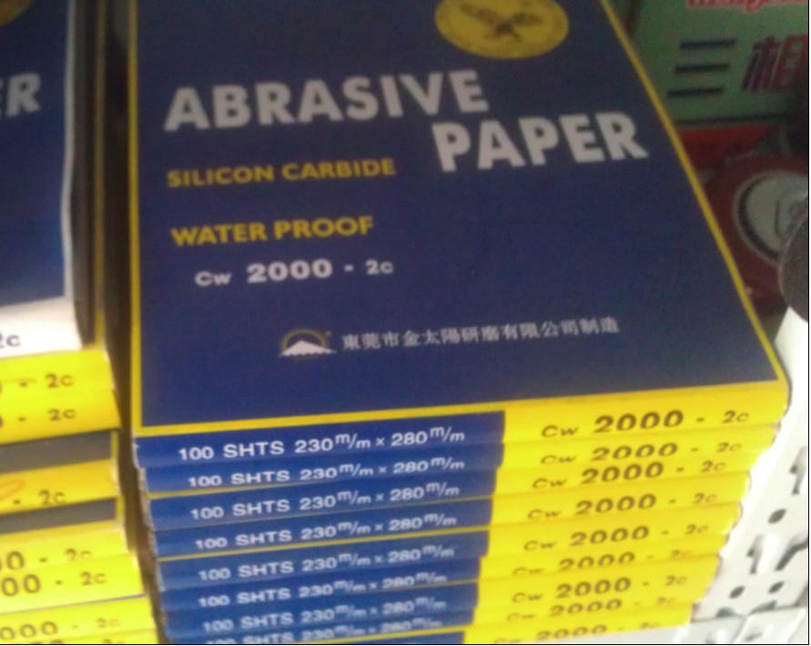 Flush Drilling Special Price Hawk sand paper 360 mesh Water sandpaper Automotive polished special sandpaper polished water resistant sandpaper
