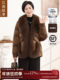 [ 48H Shipping]Jiangnan Story Mother's Clothing Fox Fur Warm 90% White Goose down Middle-Aged and Elderly down Jacket