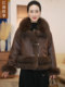 [Today's Release] Jiangnan Story Mother's Wear Fox Fur Warm and Stylish White Duck down Fur down Jacket