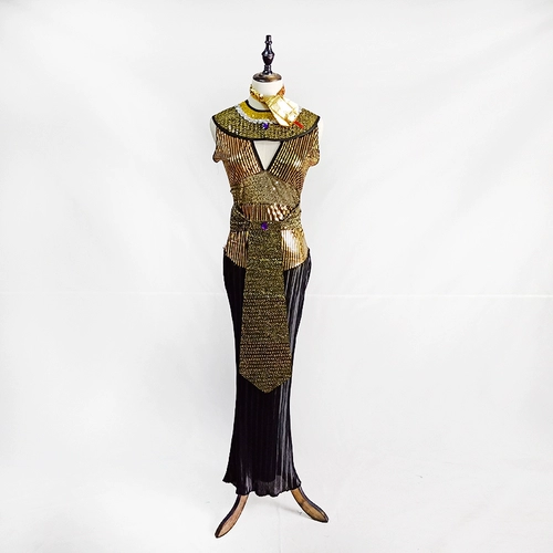 Cos Cos Halloween Clothing Женщины взрослые египетские фанат fa lao yan