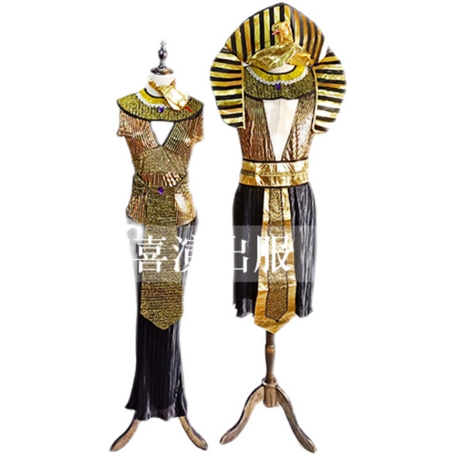 Cos Cos Halloween Clothing Женщины взрослые египетские фанат fa lao yan