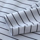 Men's pure cotton pajamas one-piece top long-sleeved T-shirt thin round neck large size striped home wear spring and autumn home wear