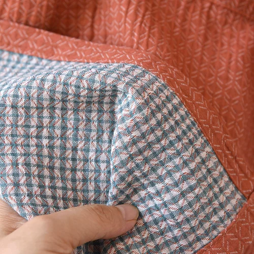 Японское кимоно для влюбленных, мужской осенний хлопковый банный халат, тонкая пижама, оверсайз