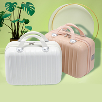 Mini hand luggage 14-inch mother-in-law box female cosmetic case 16-inch suitcase retro lightweight small storage bag