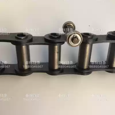 Pitch 50 8 Widened coating chain Automatic line Chain Spraying assembly line Chain Roller belt Guide wheel chain